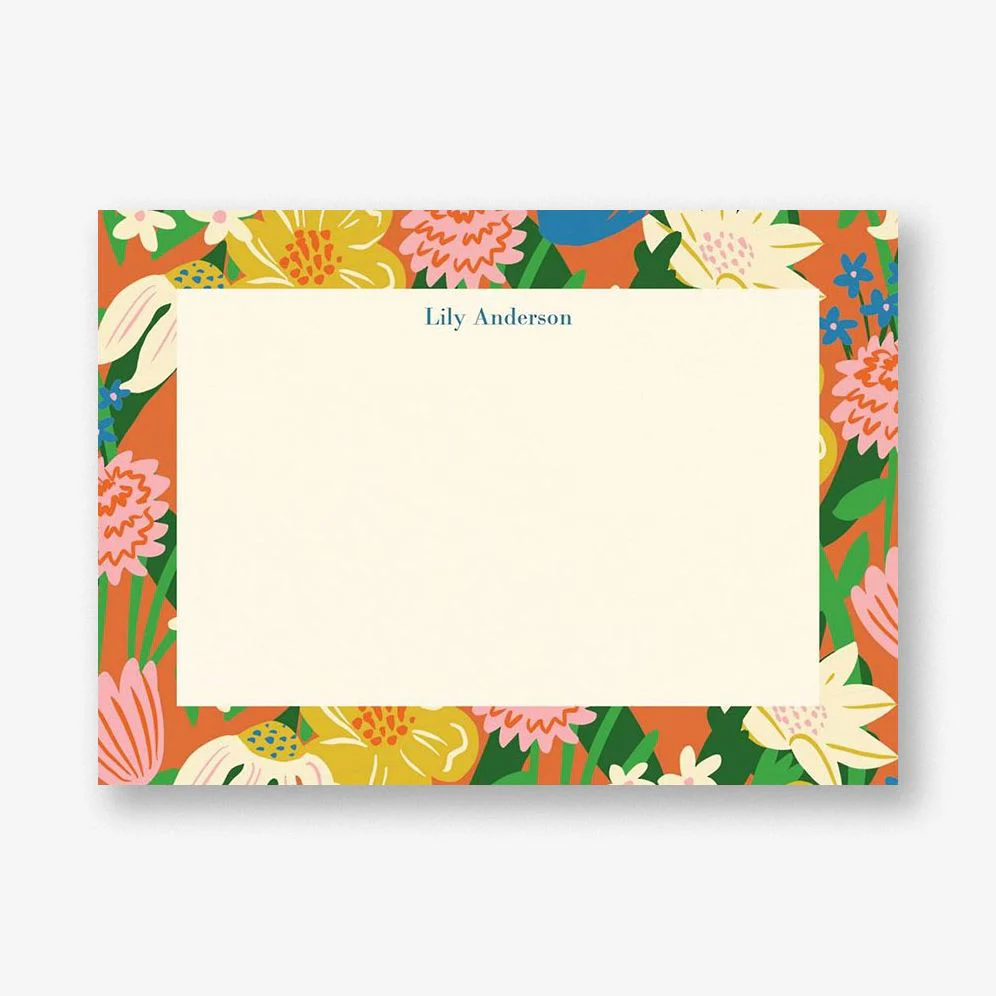 Flower Market Stationery
