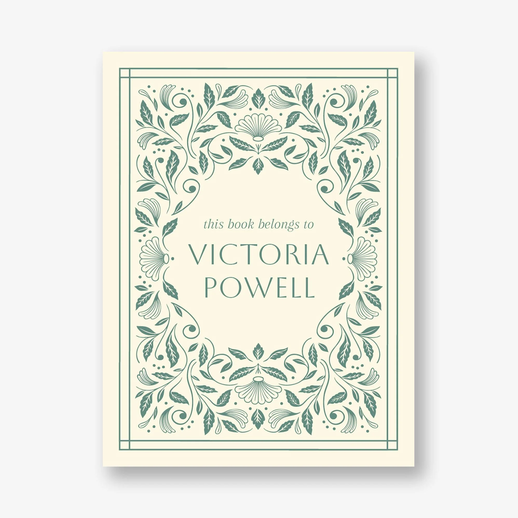 Foliage Filigree Adhesive Bookplates - Image 3