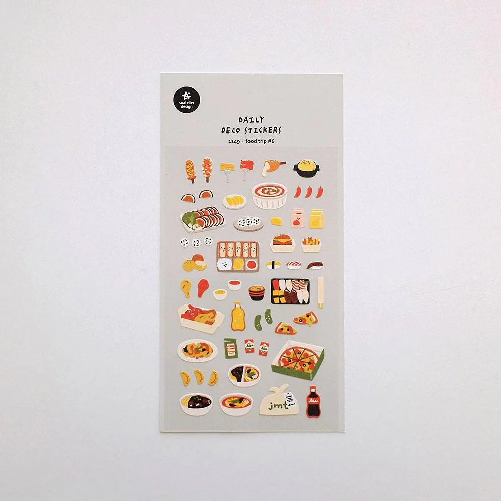 Food Trip Stickers