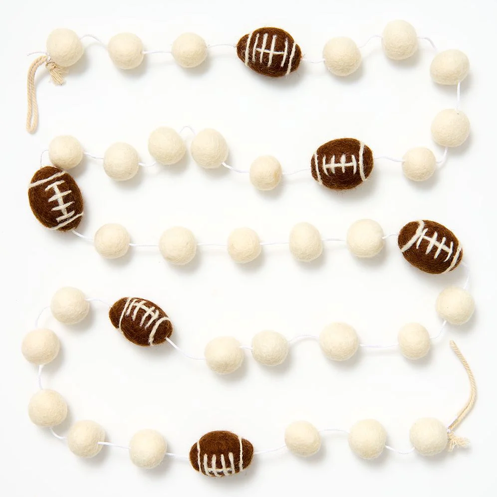 Football Felt Garland - Image 2