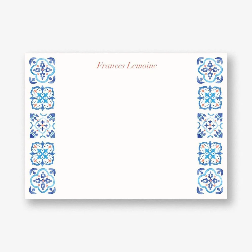 French Tiles Stationery