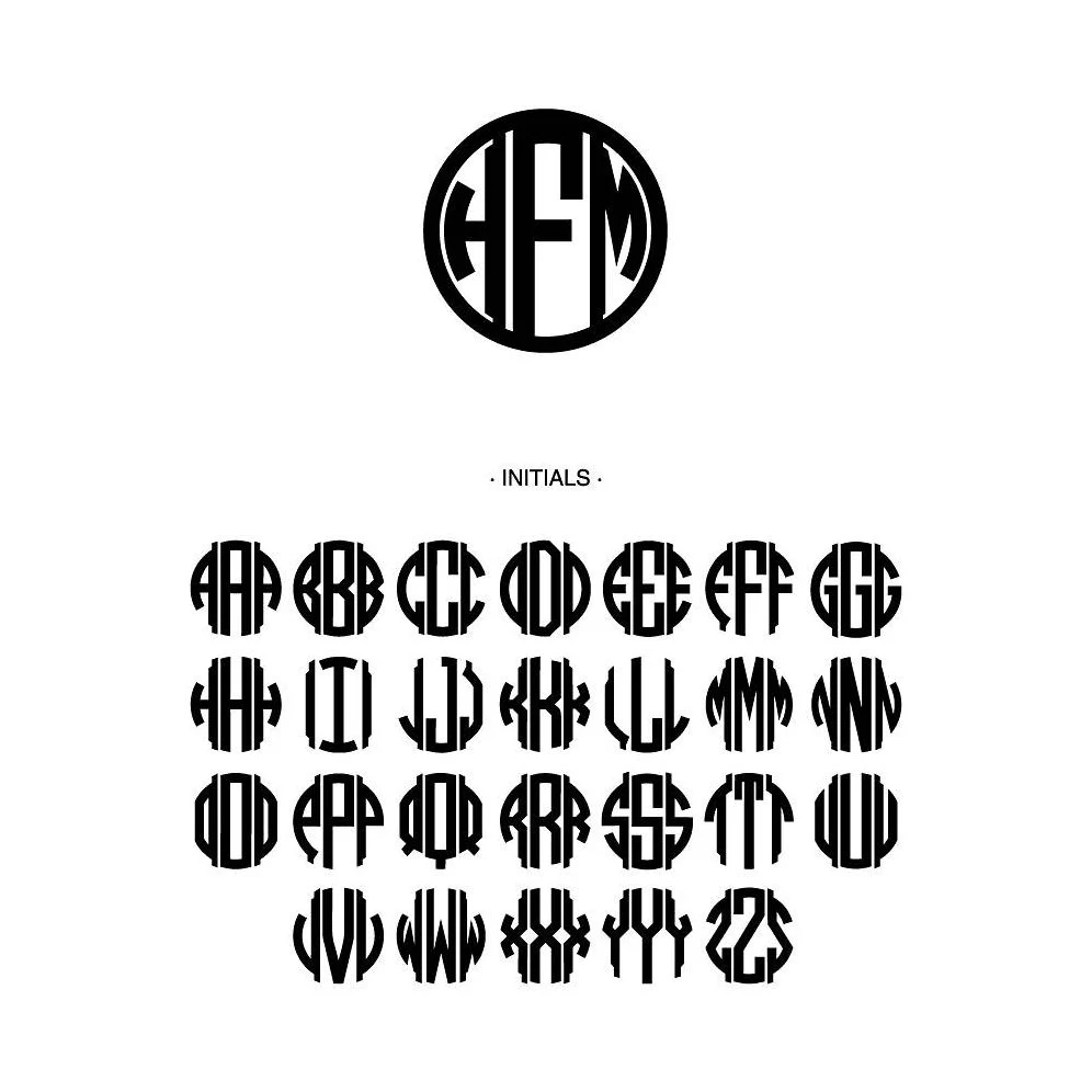 Frosted Green Laser Cut Monogram Skewers - Image 2