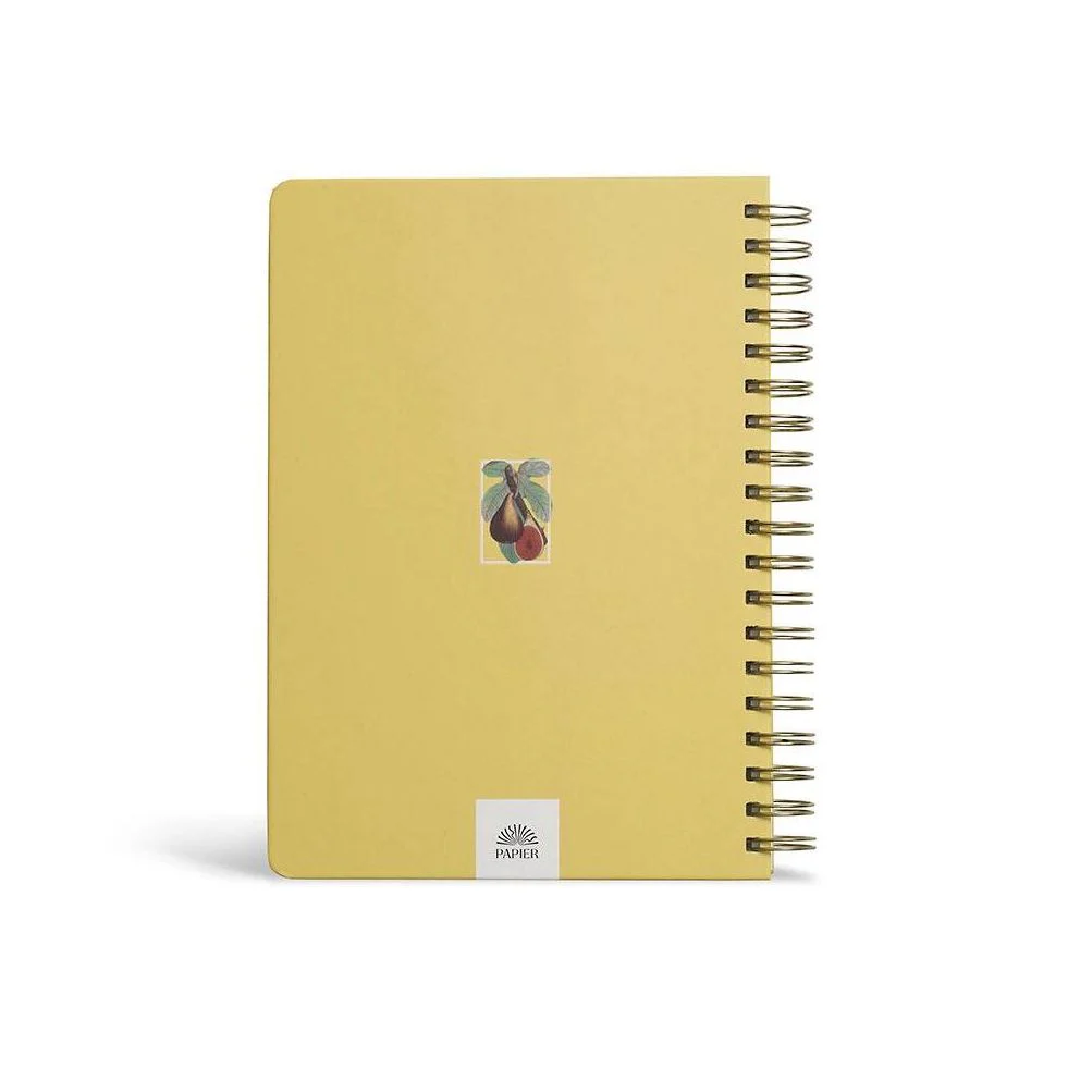 Fruits B5 Spiral Guided Recipe Journal Yellow - Image 2