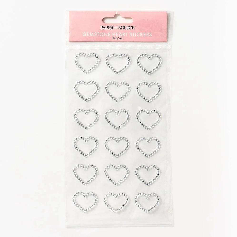 Gemstone Hearts Stickers - Image 2