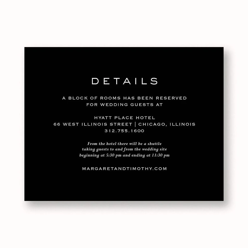 Gilded Peony Information Card
