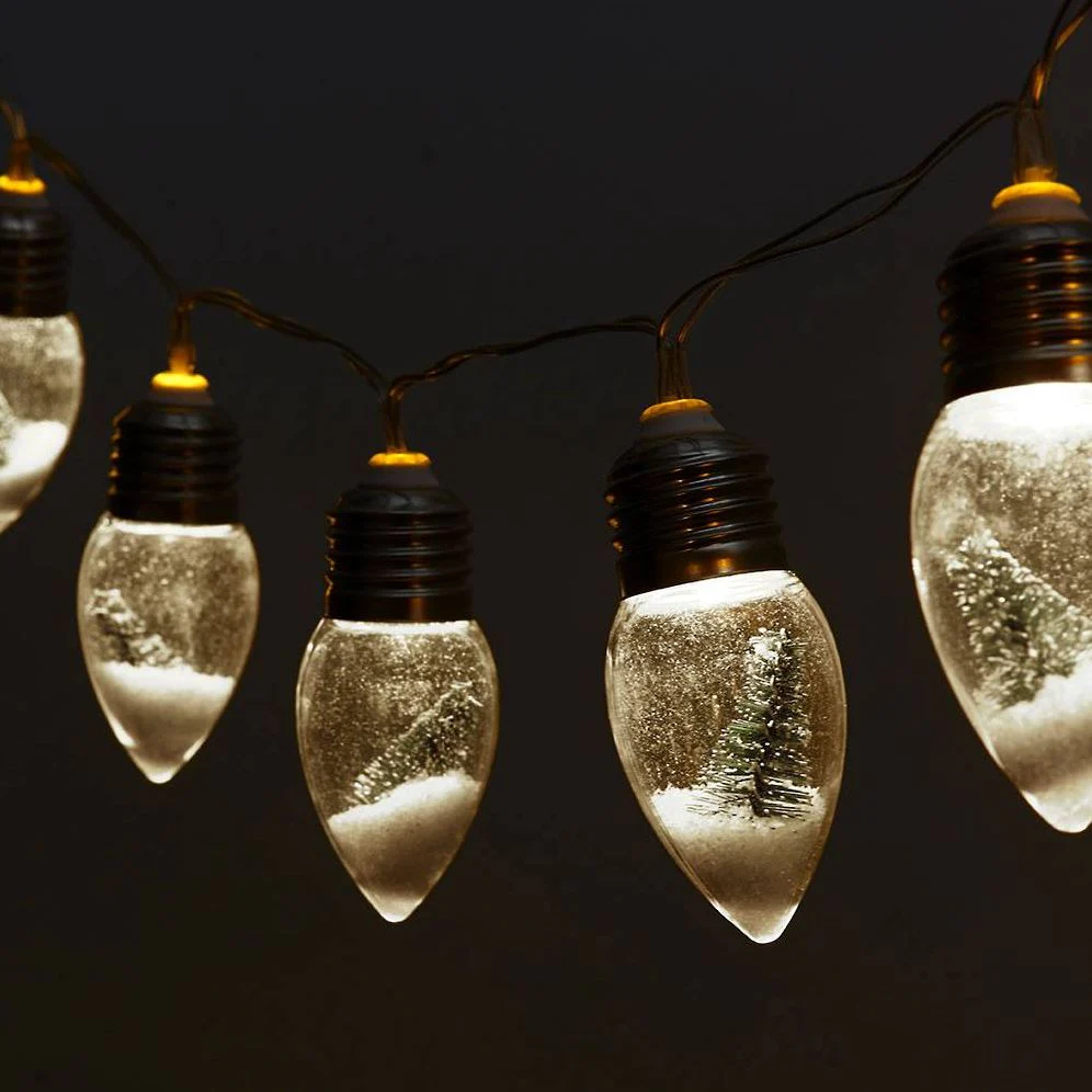 Glass Bulb Tree String Lights - Image 2