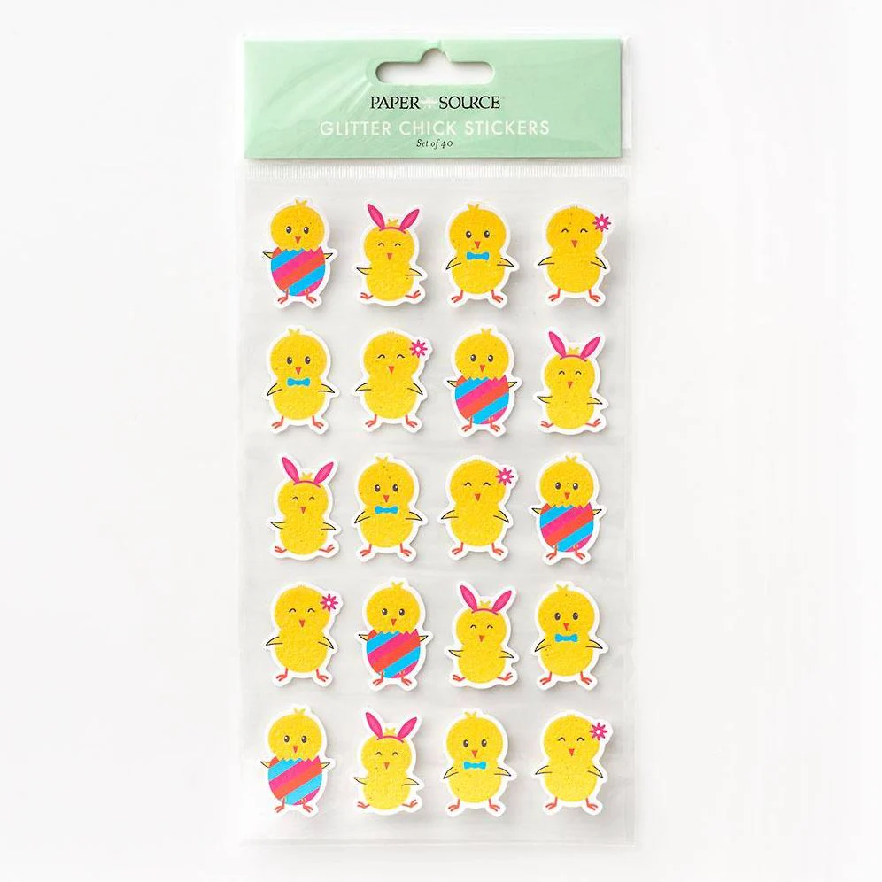 Glitter Chick Stickers - Image 4