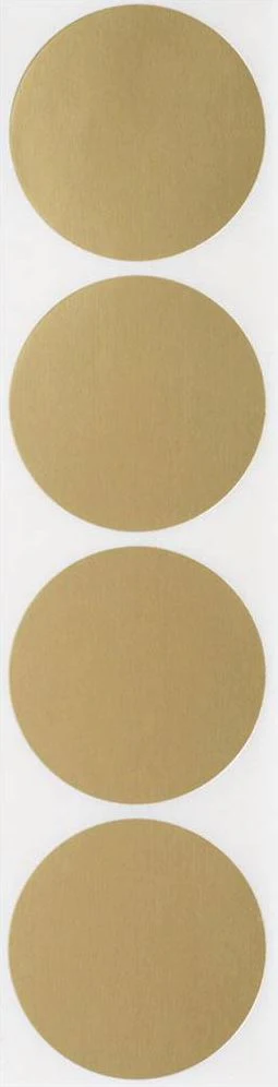 Gold Embosser Foil Seals