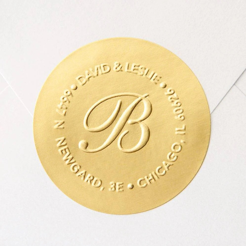 Gold Embosser Foil Seals - Image 3