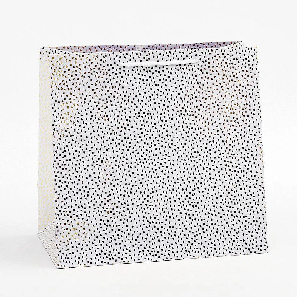 Gold Foil Flurry Large Gift Bag