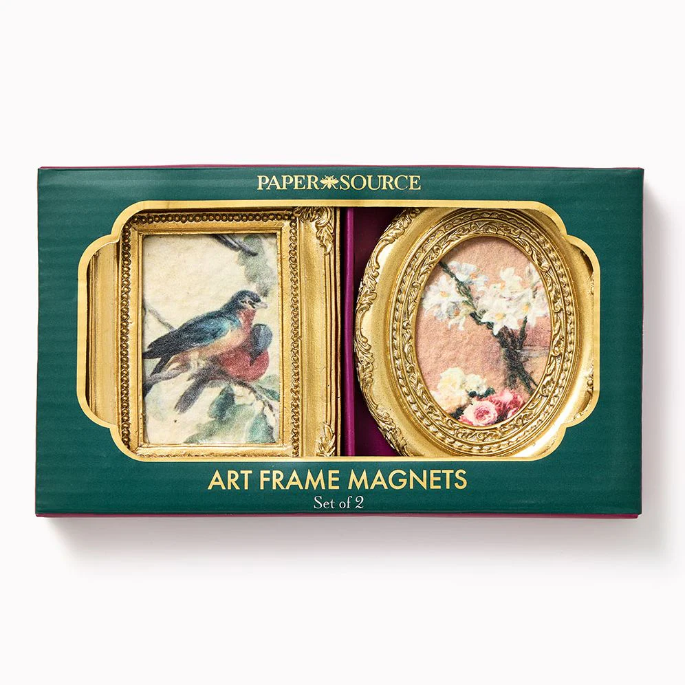 Gold Framed Art Magnets, Set of 2 - Image 2