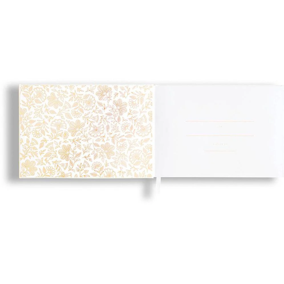 Gold Luxe Wedding Guestbook - Image 2