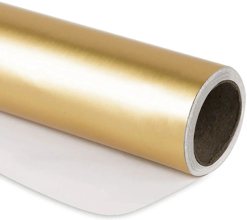 Gold Matte Wrapping Paper - Image 2