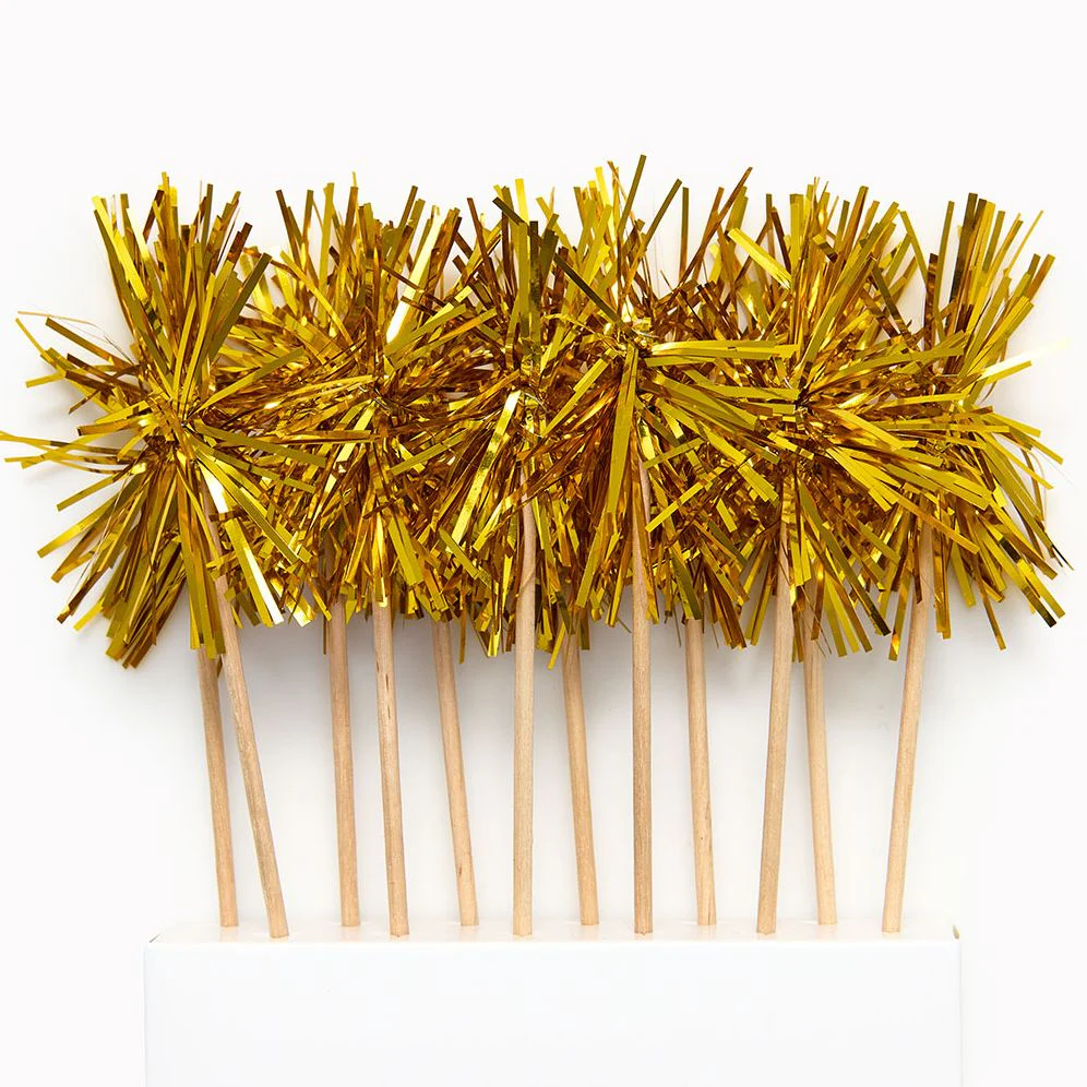 Gold Pom Party Picks - Image 2