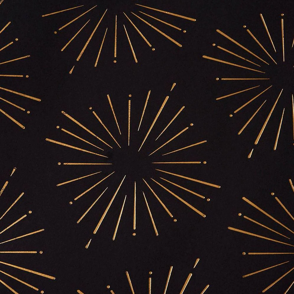 Gold Starburst Small Gift Bag - Image 2