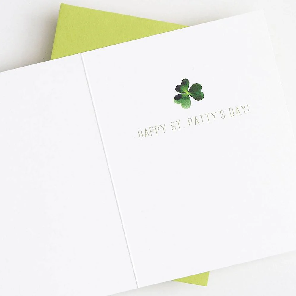 Good Luck St Patrick's Day Card - Image 2