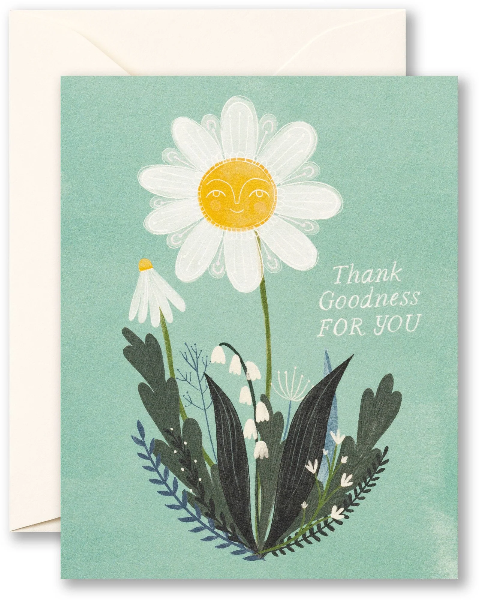 Goodness Daisy Thank You Card