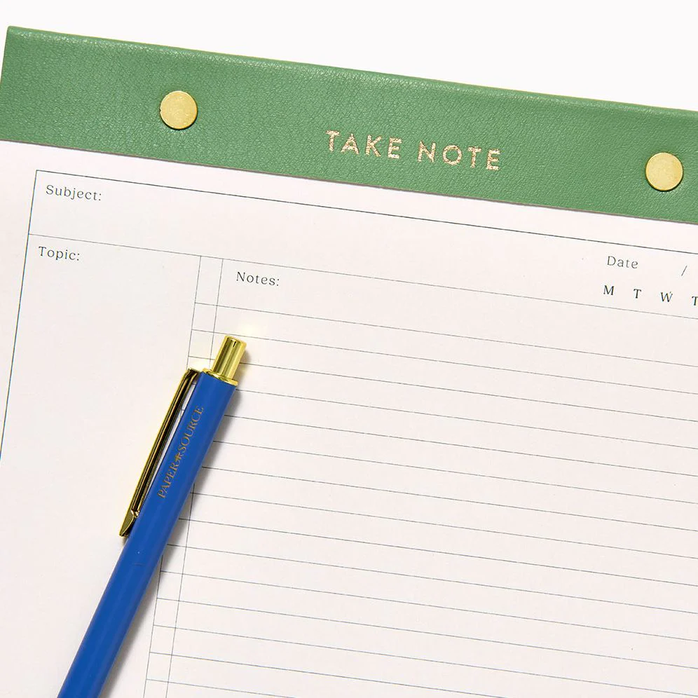 Green Take Note Legal Pad - Image 3