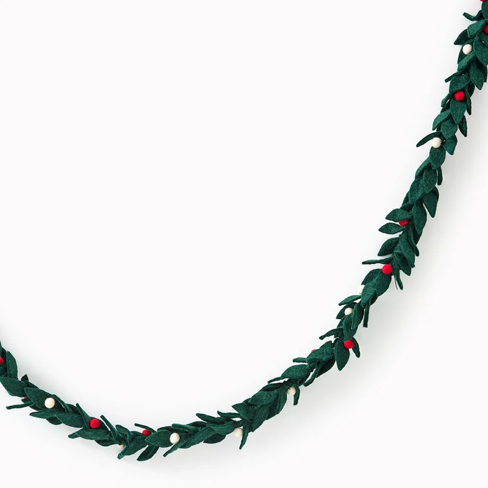 Greenery Felt Garland - Image 3