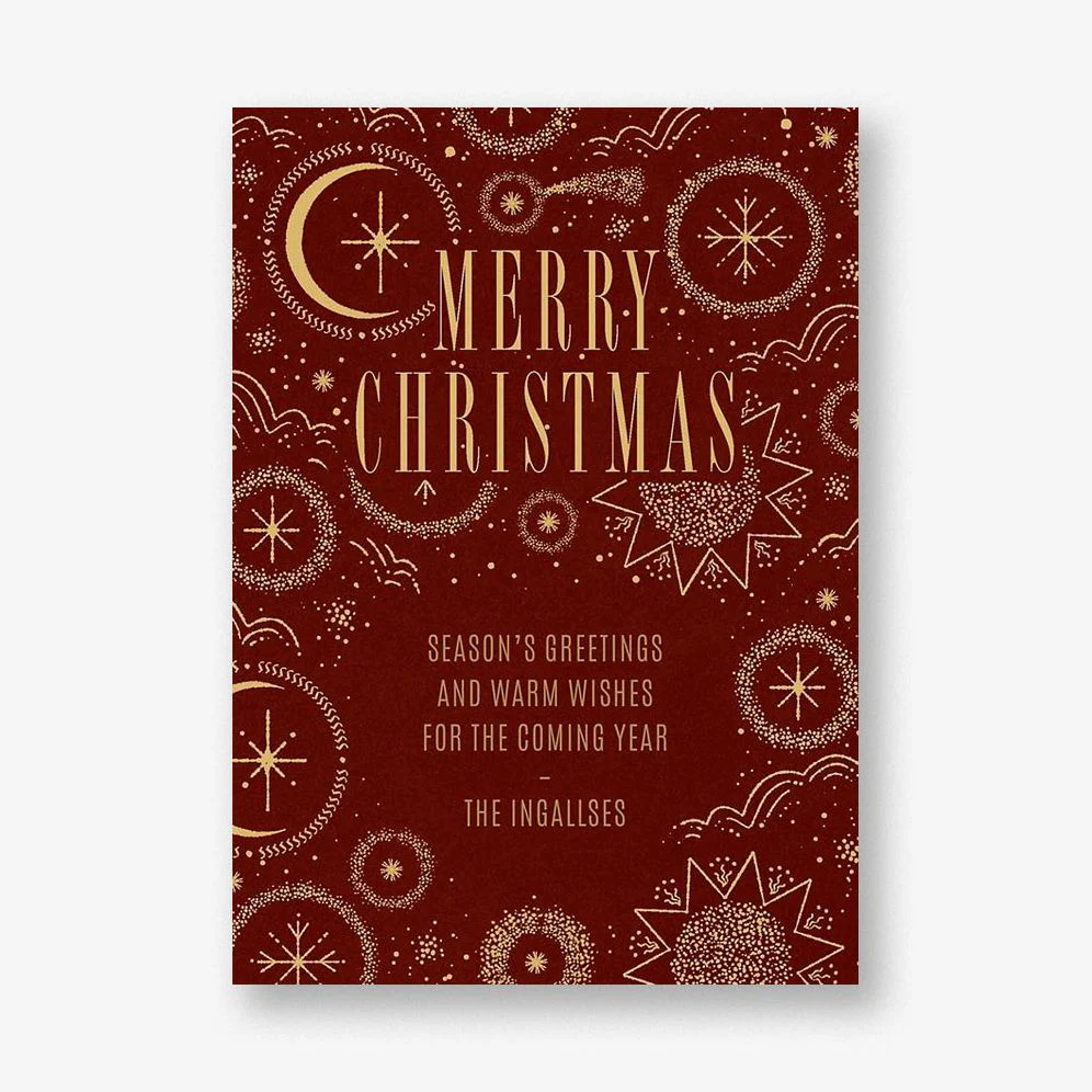 Guiding Stars Holiday Card