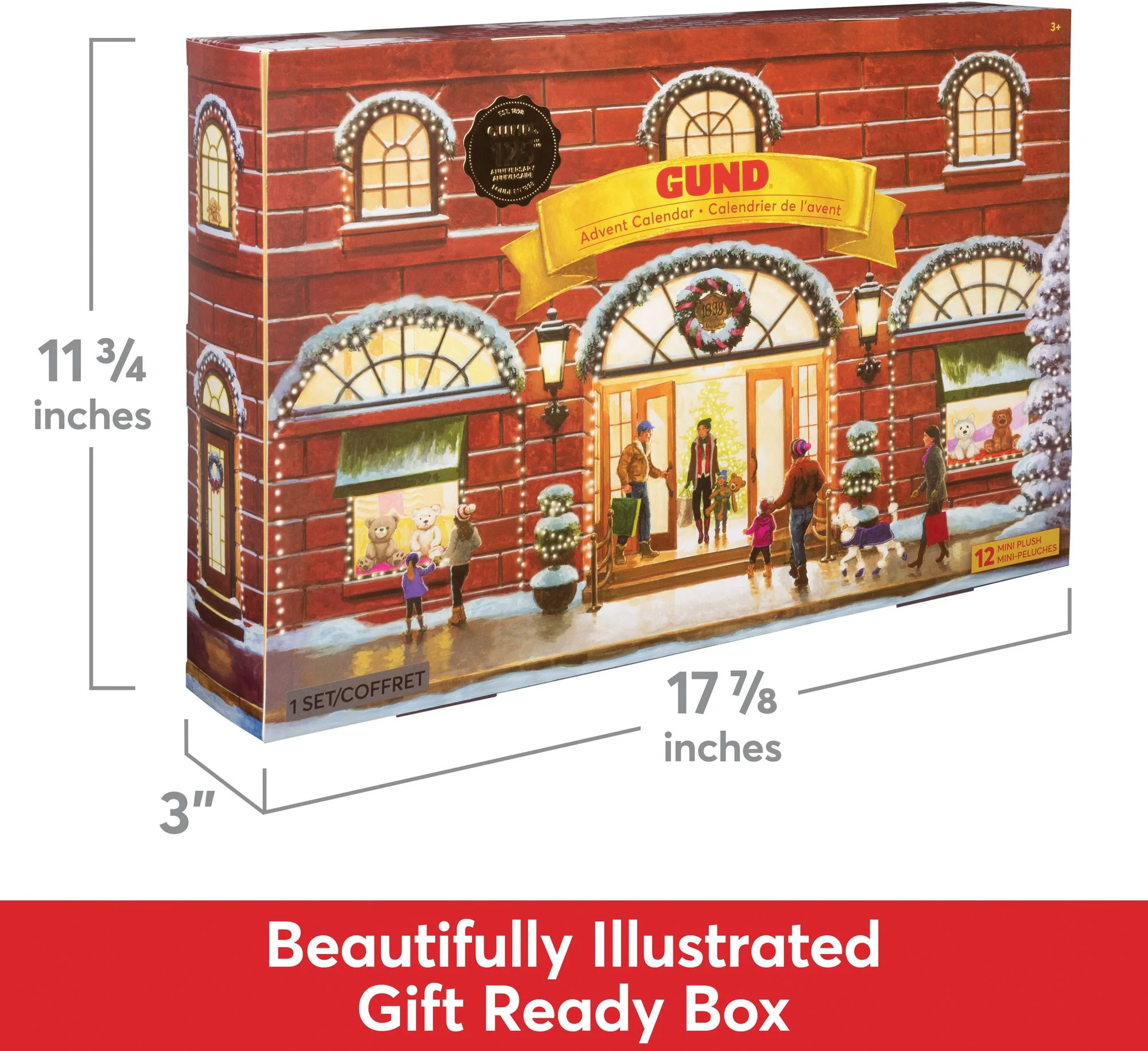 GUND 12 Day Surprise Plush Advent Calendar Holiday Gift for Ages 3 and Up 18 - Image 6
