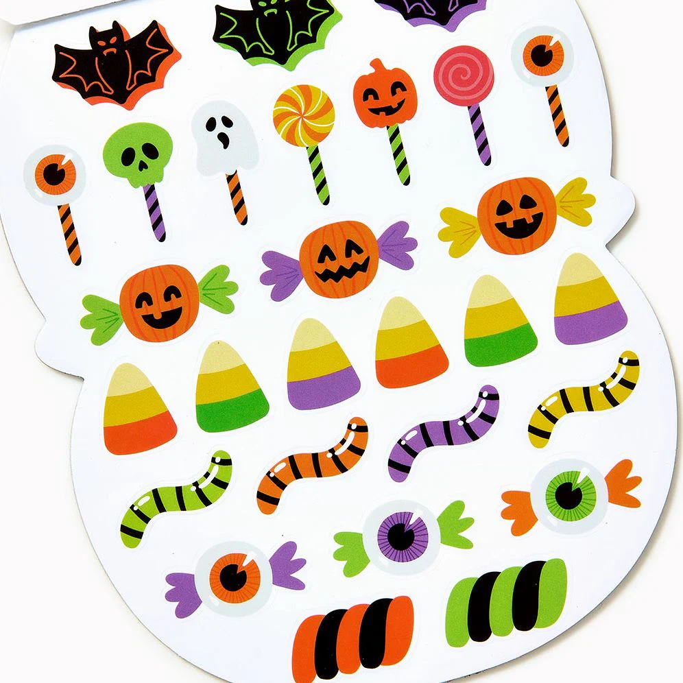 Halloween Cat Sticker Book - Image 3