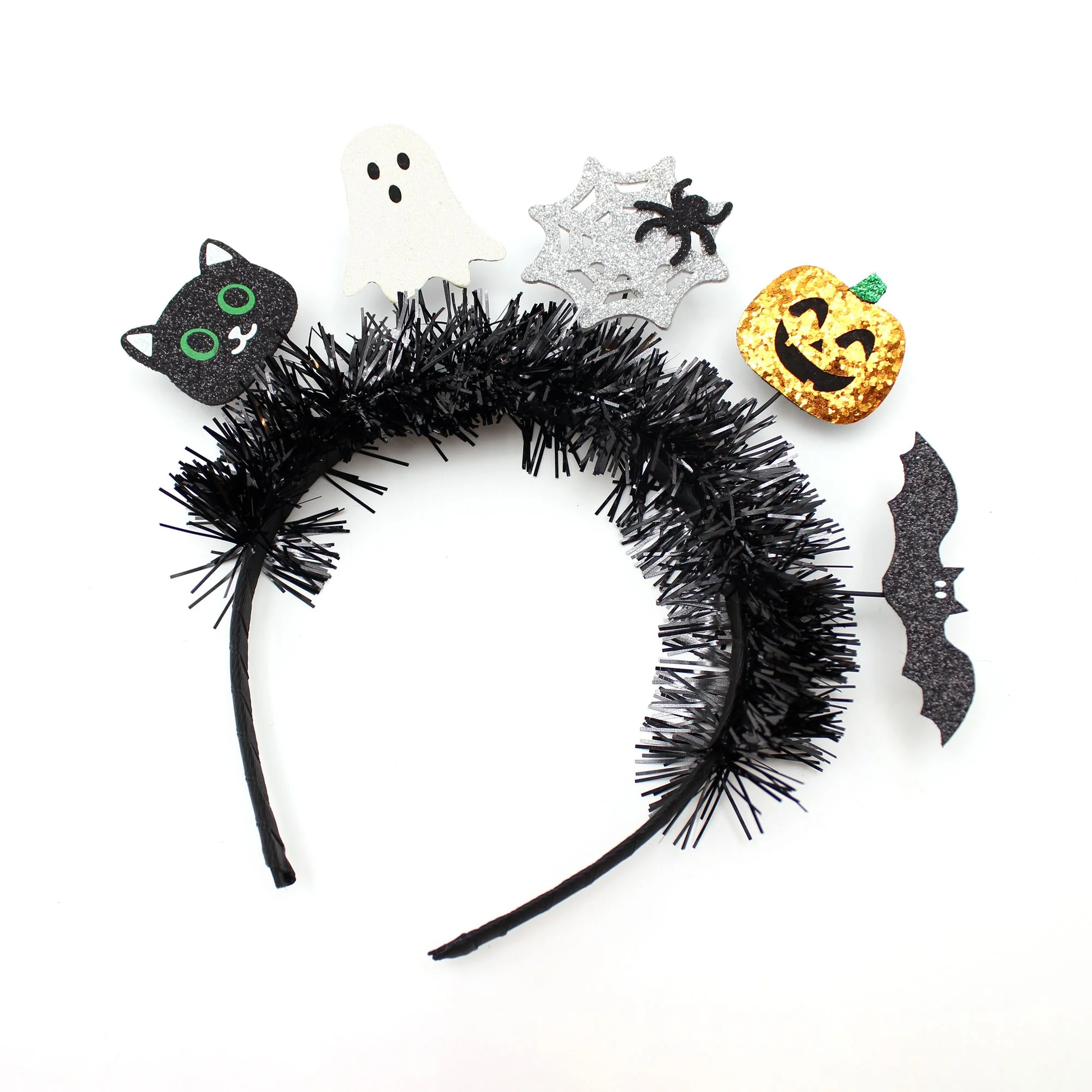 Halloween Tinsel Headband - Image 3