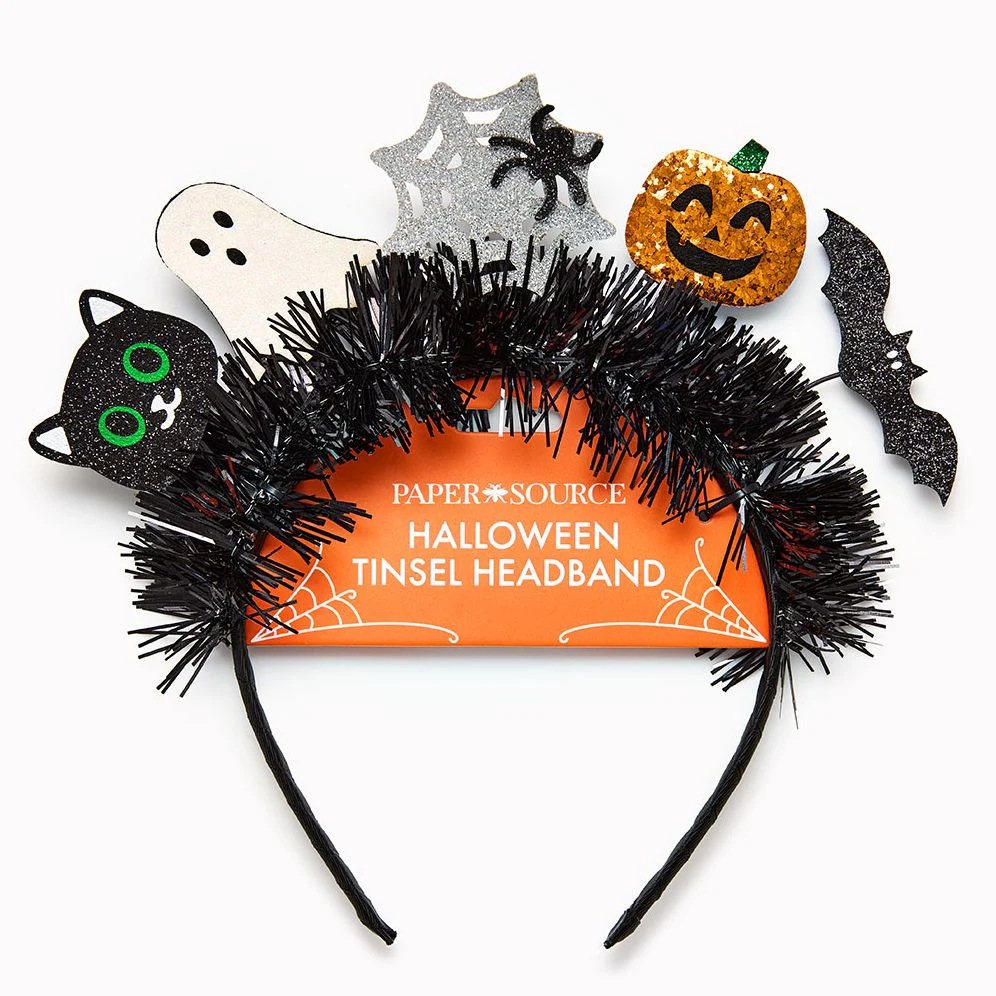 Halloween Tinsel Headband - Image 4