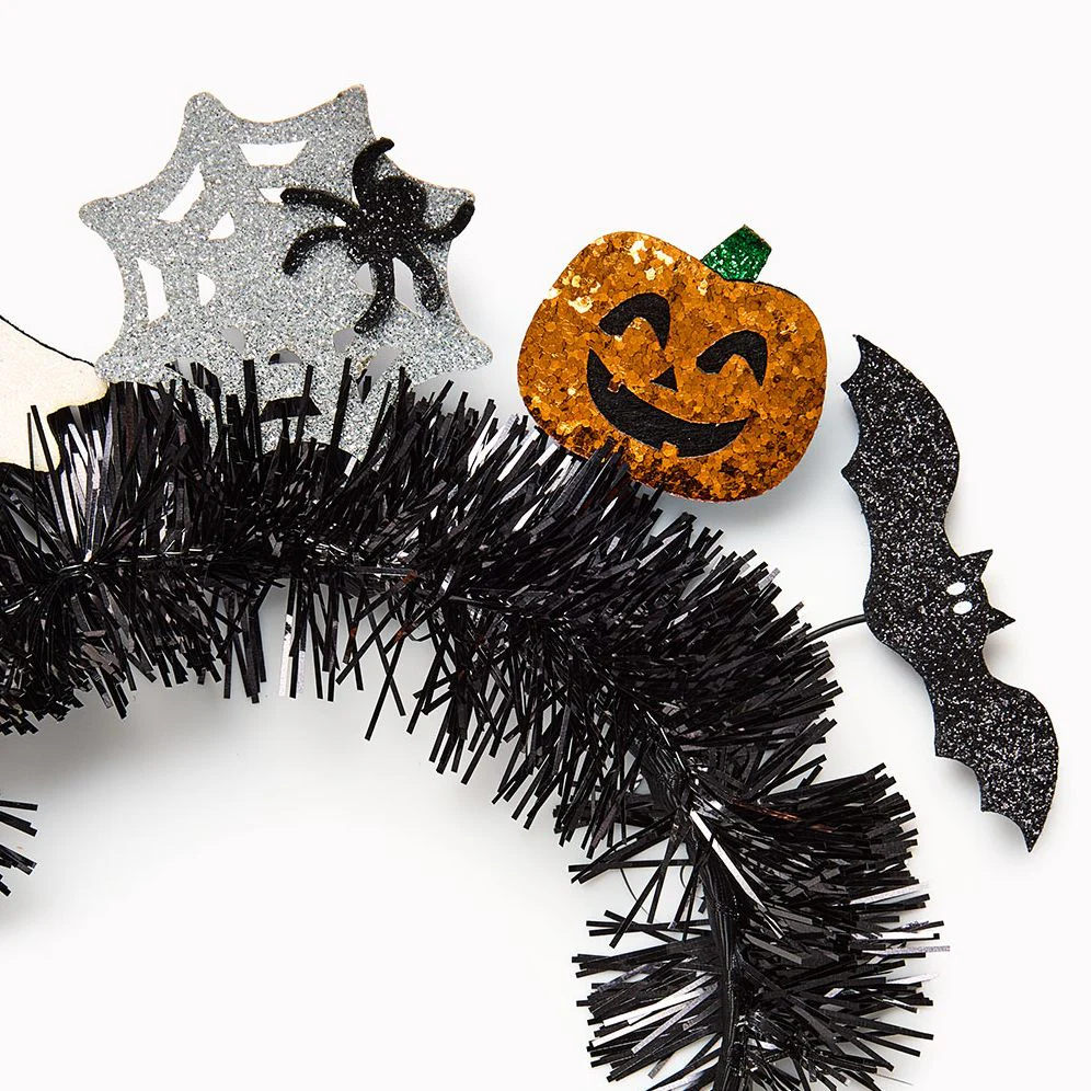 Halloween Tinsel Headband - Image 5