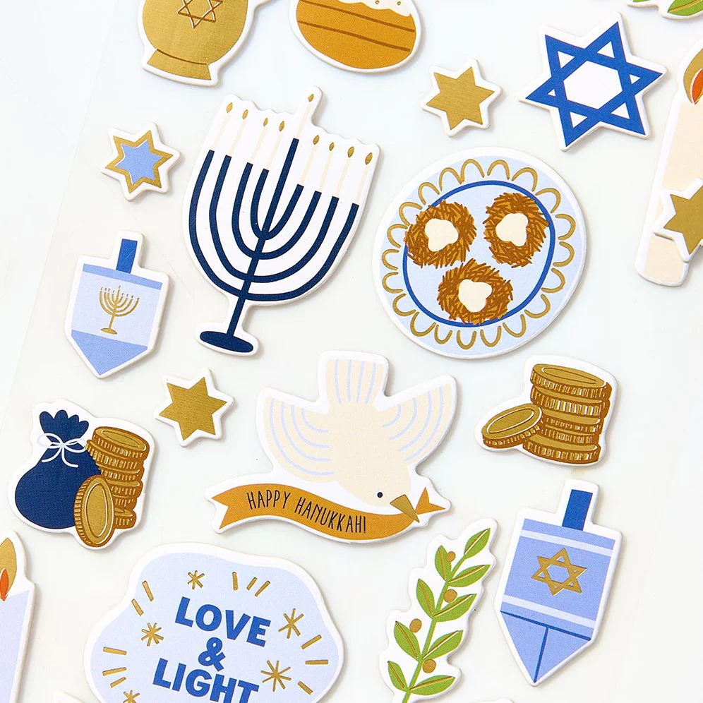 Hanukkah Icon Stickers - Image 2