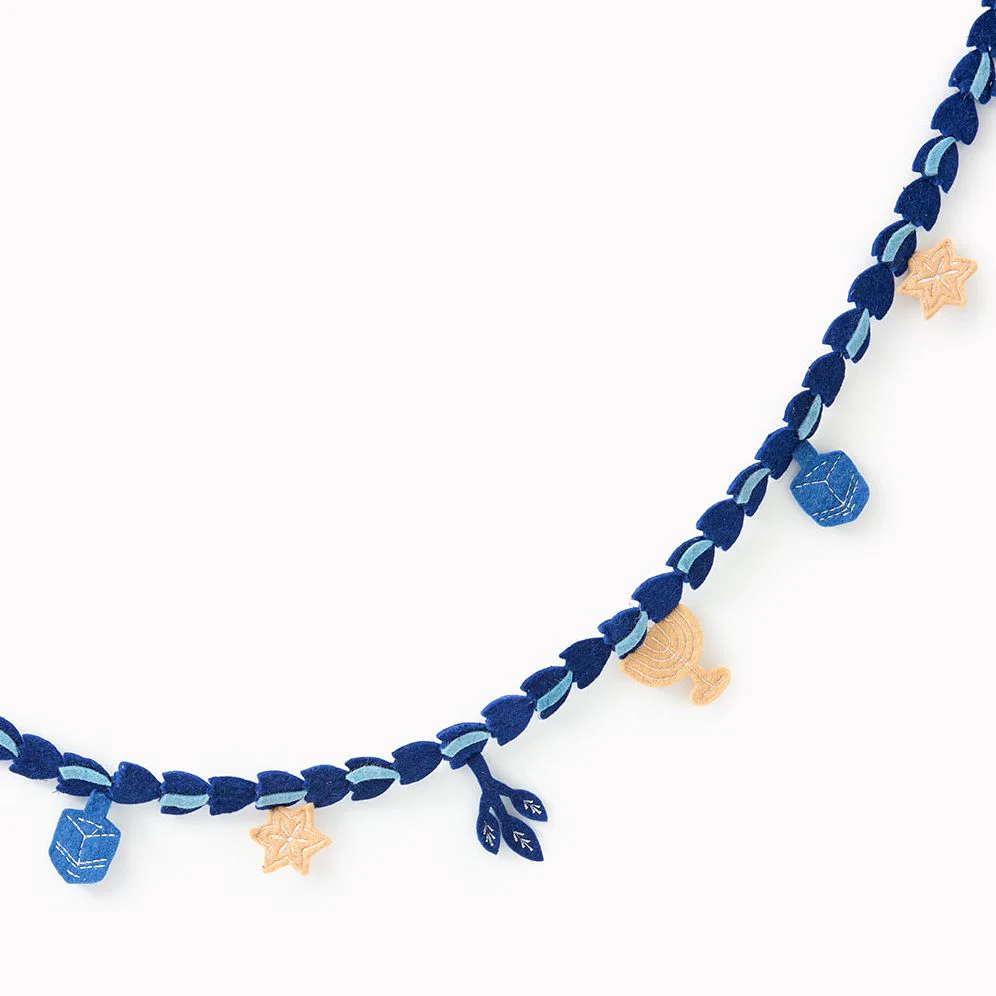 Hanukkah Leaves Garland - Image 2