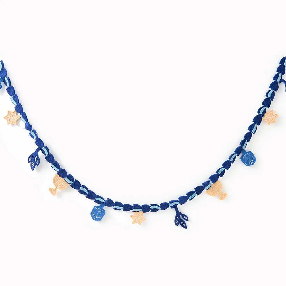 Hanukkah Leaves Garland - Image 3