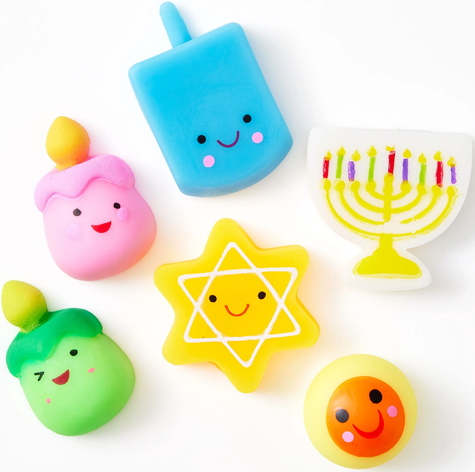 Hanukkah Squishies, Set of 6 - Image 2