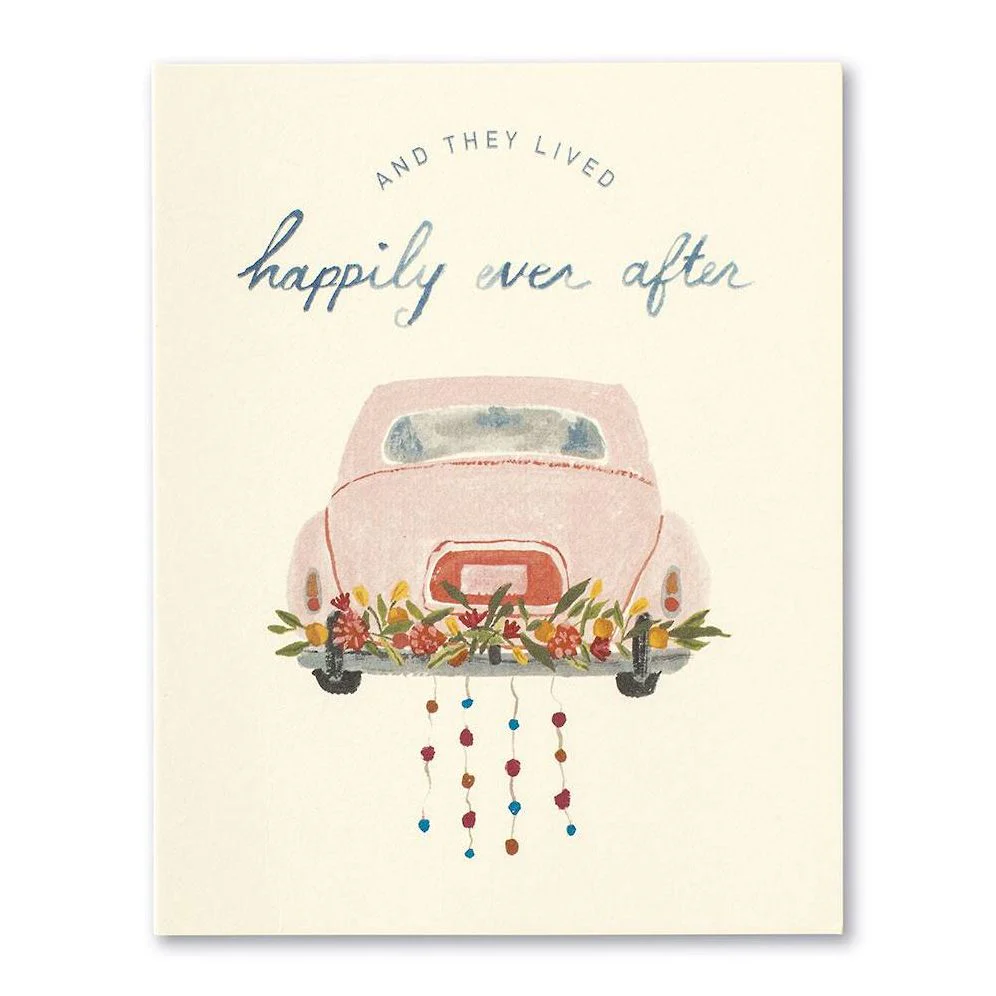 Happily Ever After Wedding Card