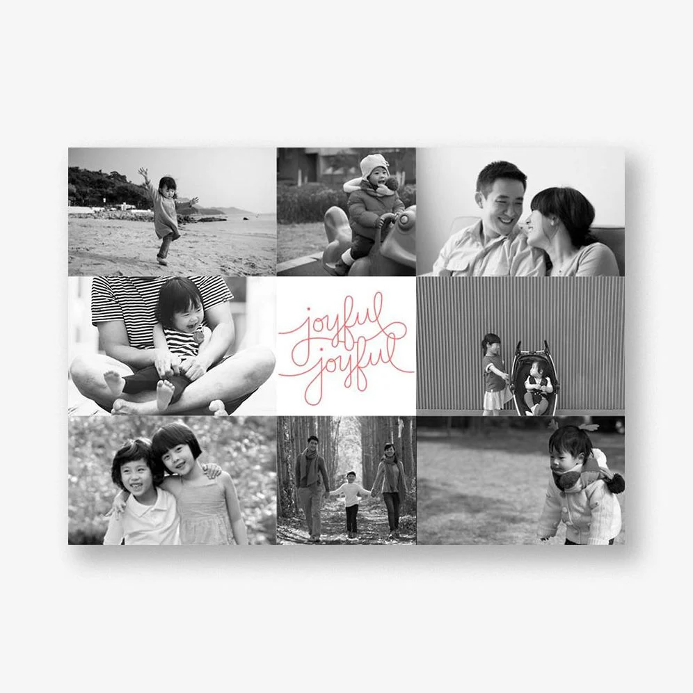 Happy Happy Joy Joy Multi Photo Card