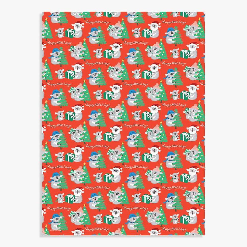 Happy Koala Days Wrapping Paper - Image 2