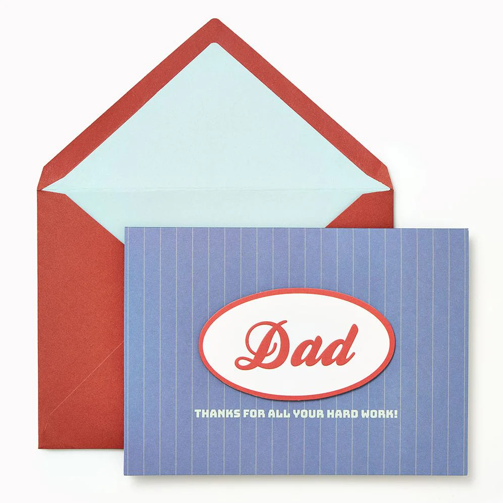 Hard Work Dad Specialty Father's Day Card - Image 4