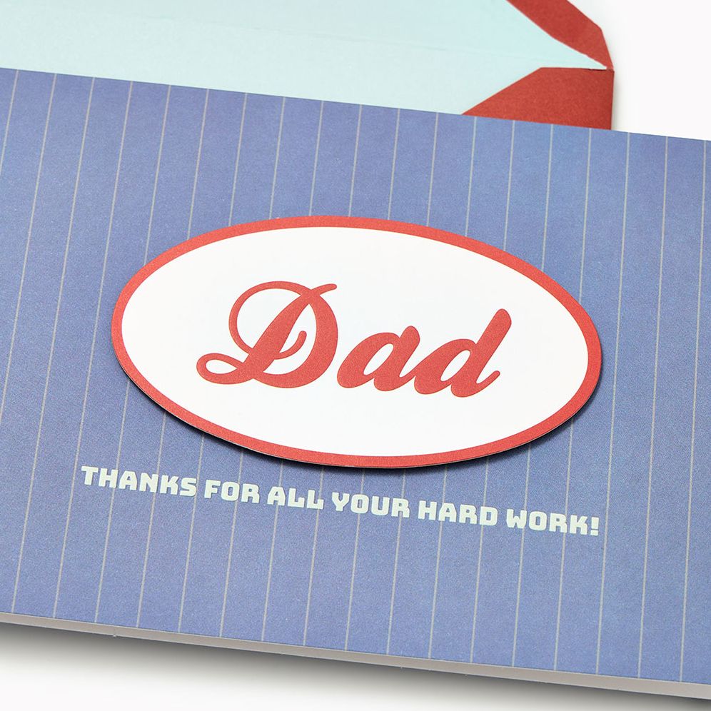 Hard Work Dad Specialty Father's Day Card - Image 5