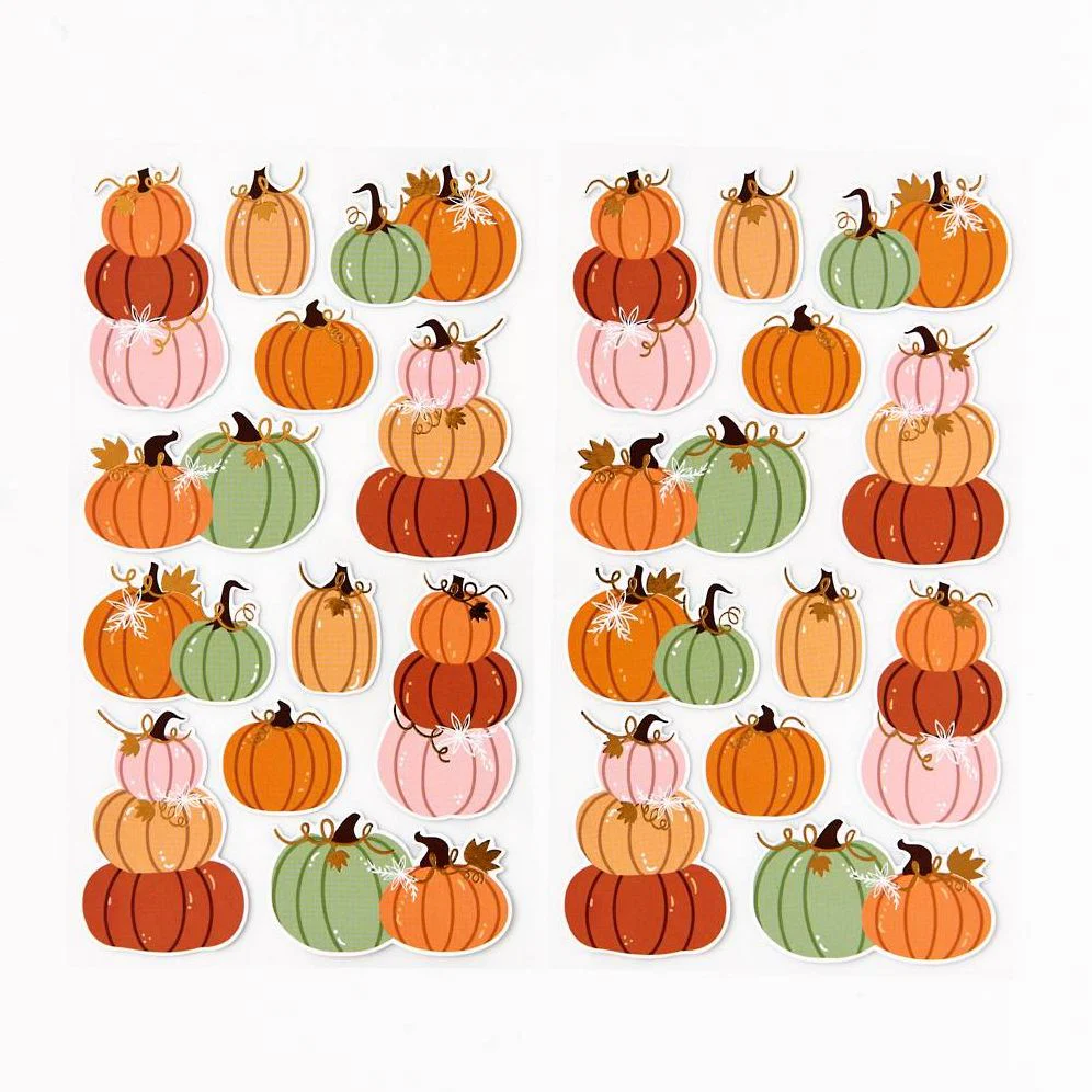 Harvest Pumpkin Stickers - Image 2