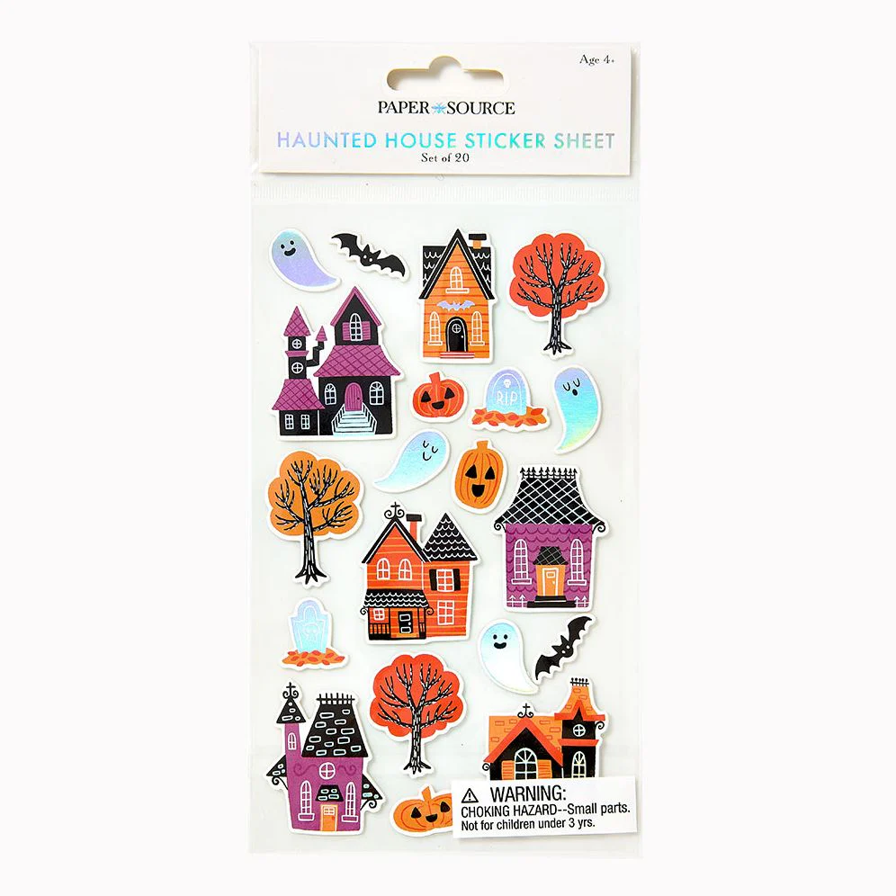 Haunted House Sticker Sheet - Image 3