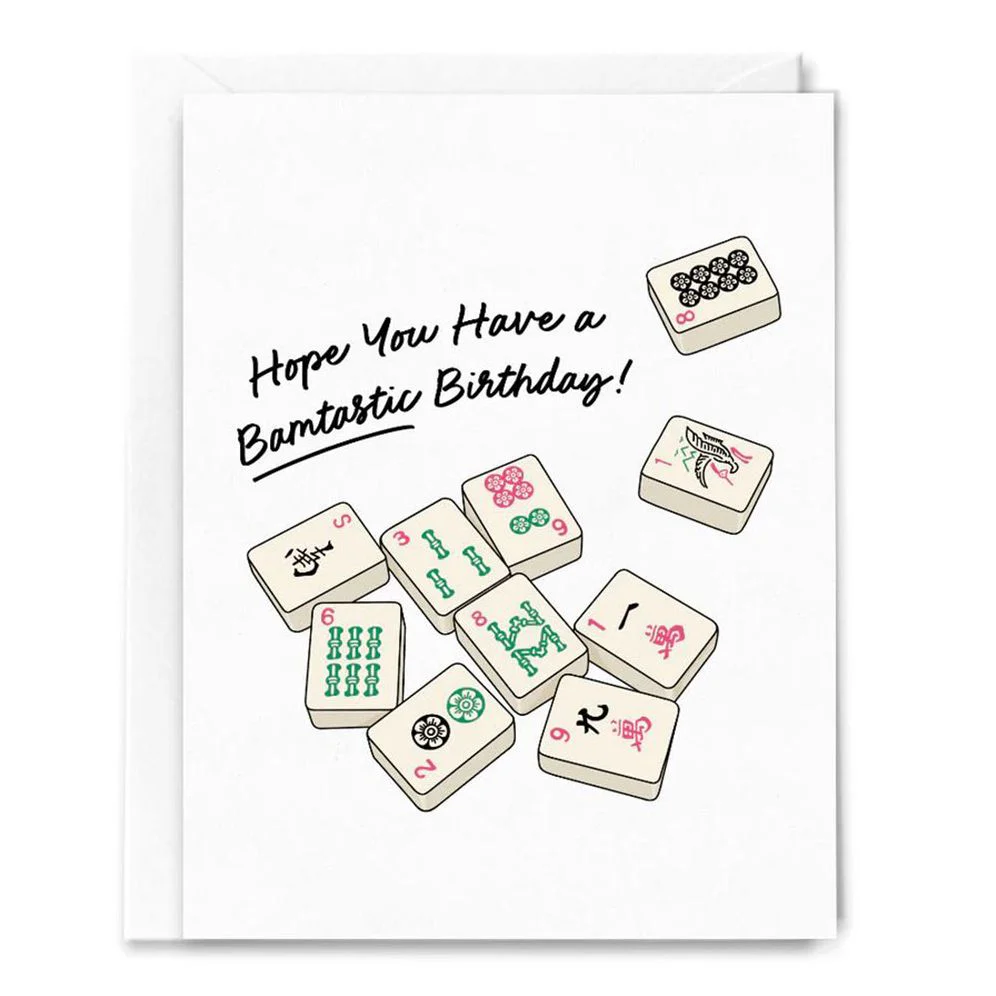 Have a Bamtastic Birthday Card