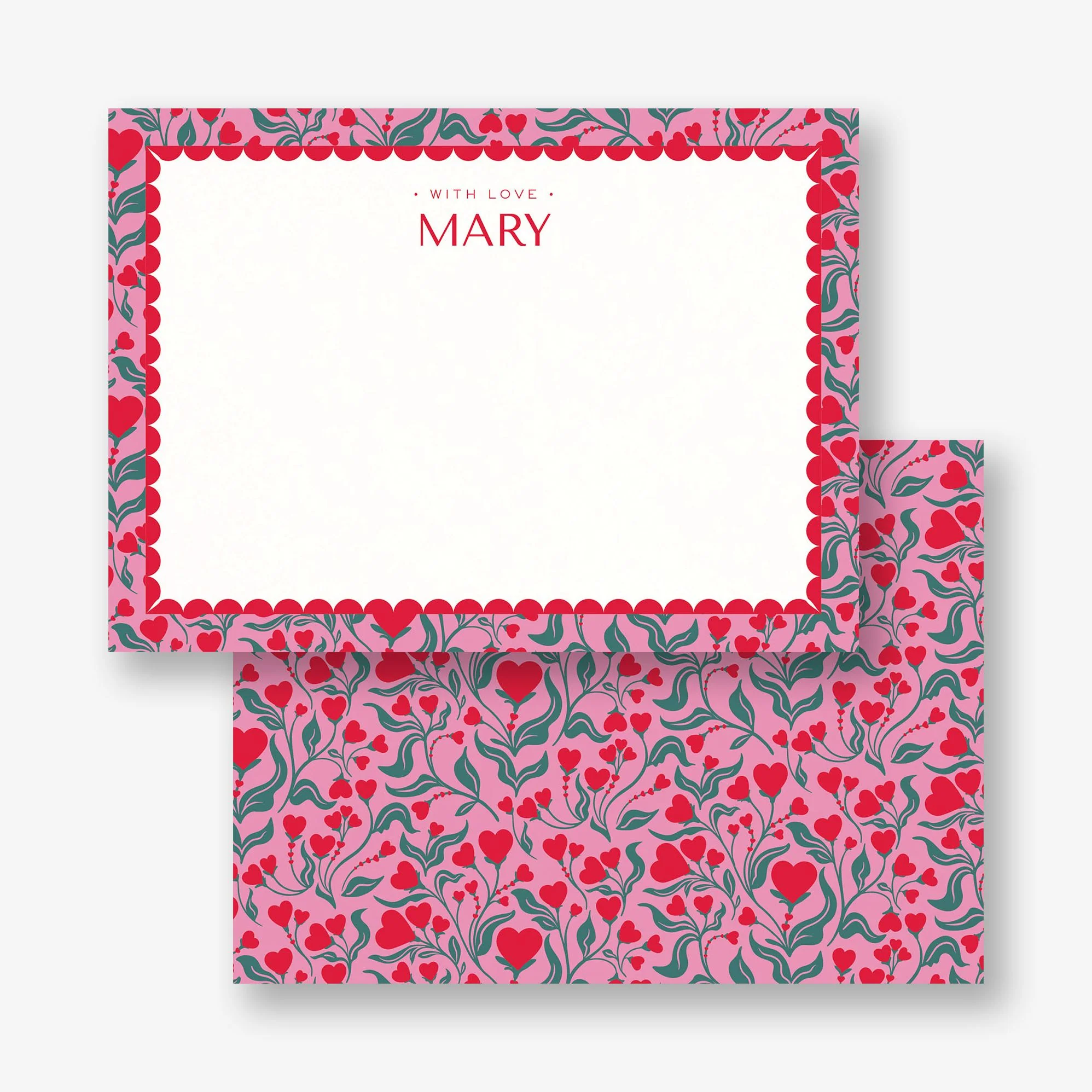 Heart Blooms Stationery - Image 2
