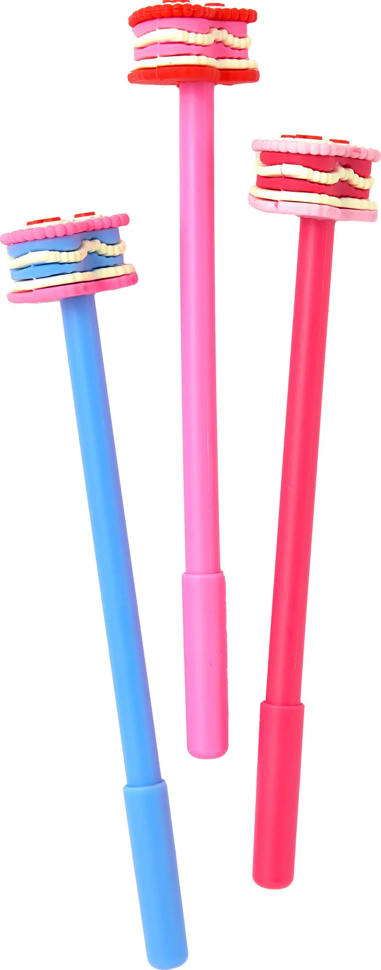 Heart Cake Pens, 3 styles assorted - Image 2