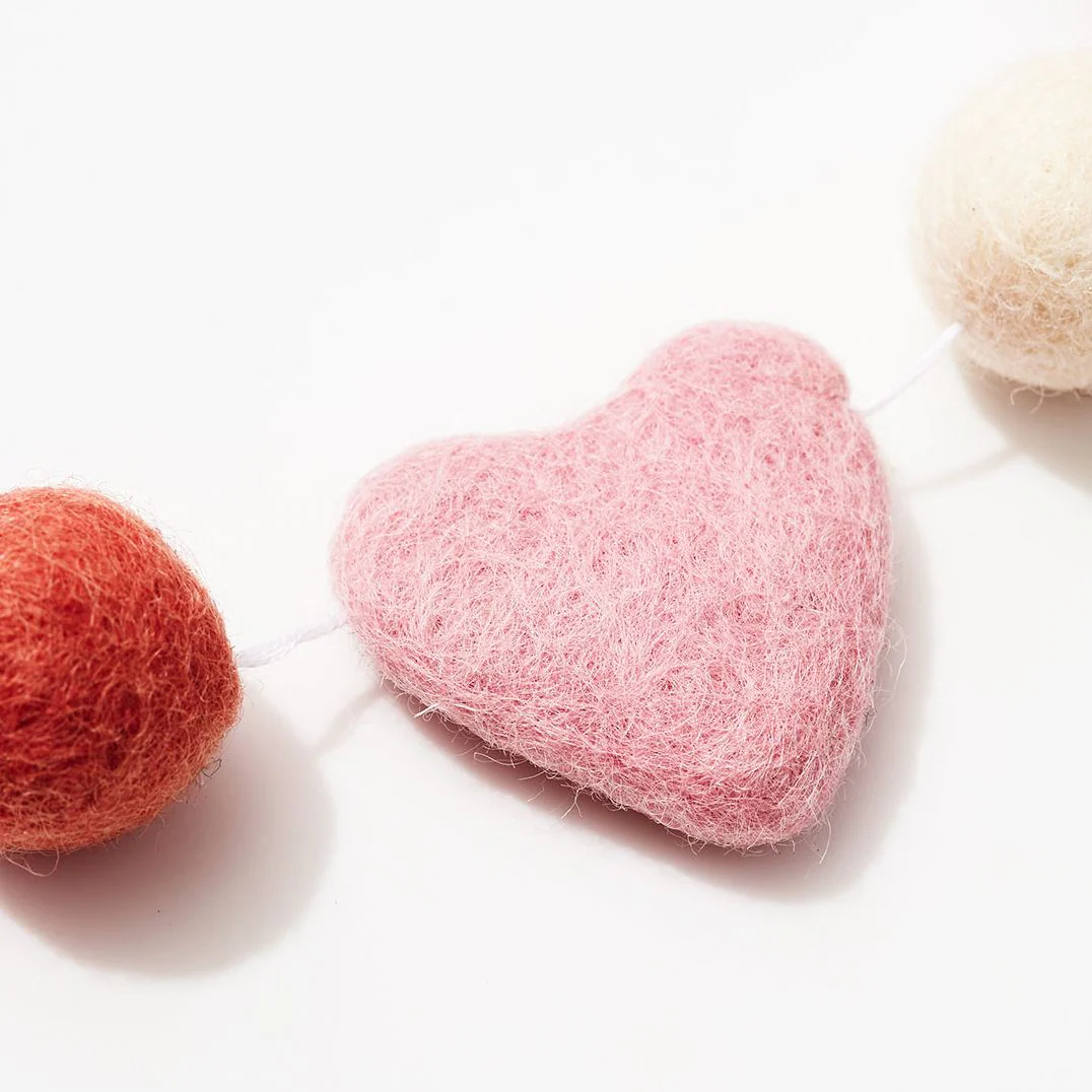 Heart Felt Pom Garland - Image 2