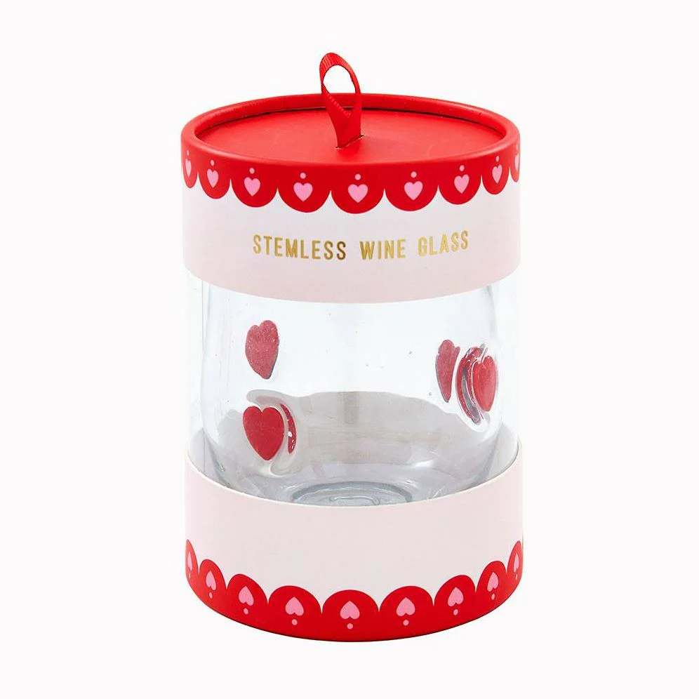 Heart Icon Wine Glass