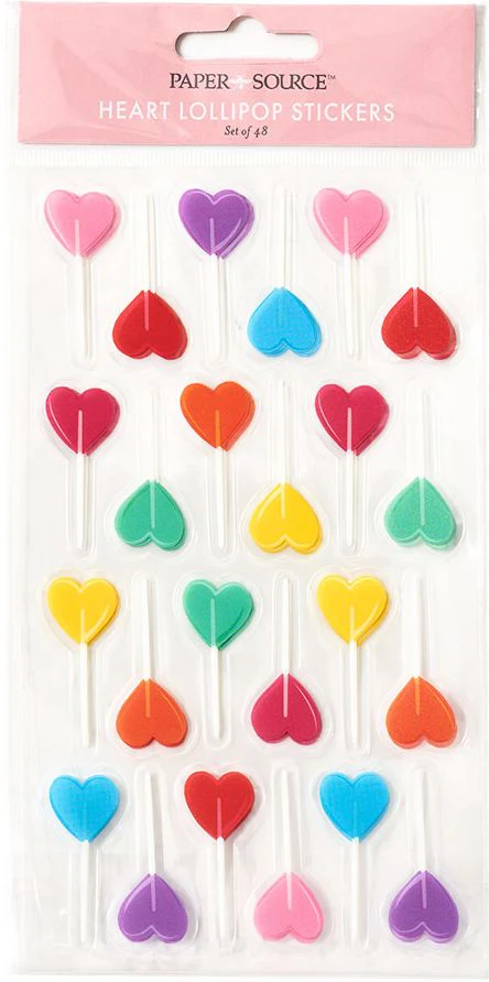 Heart Lollipop Stickers - Image 2