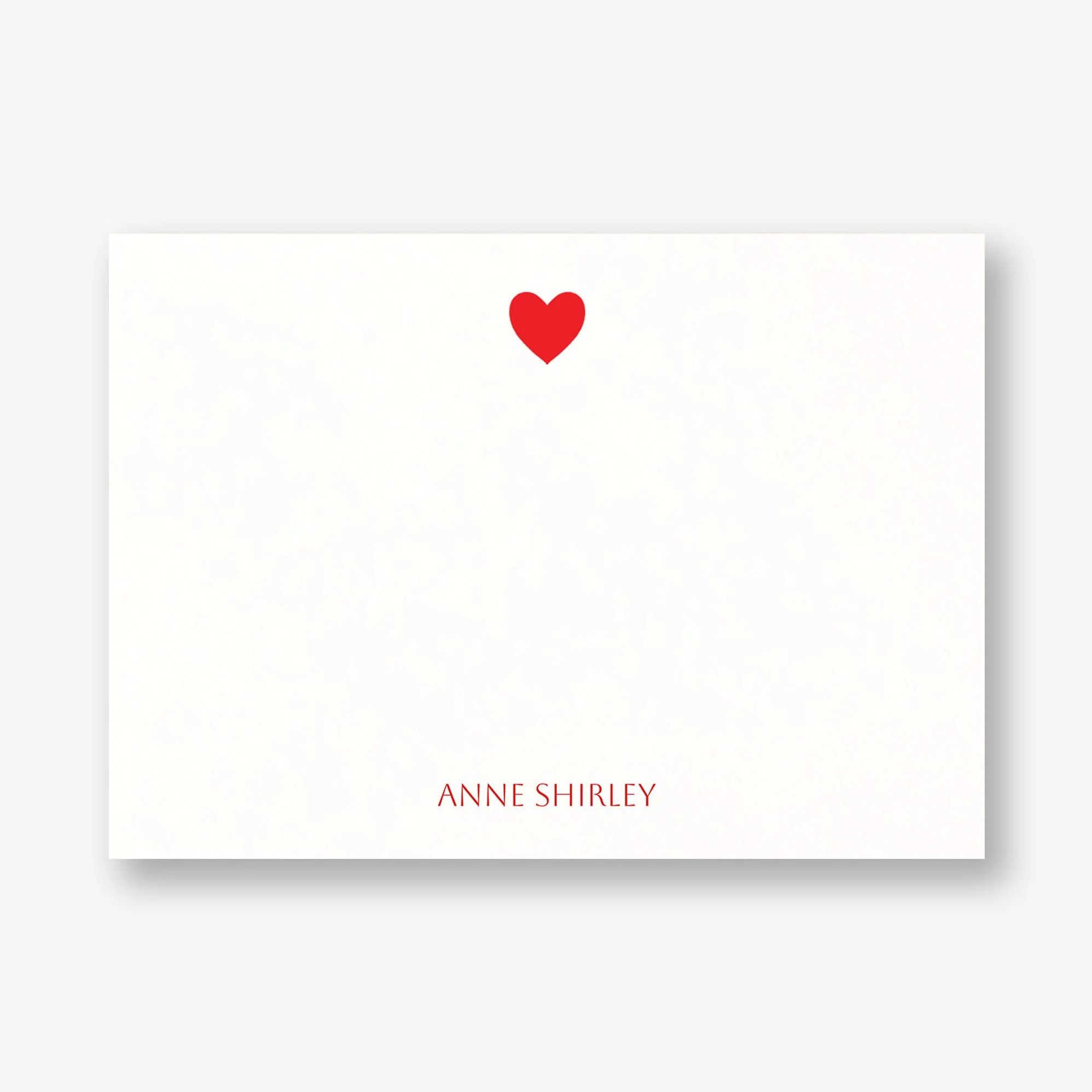 Heart Thank You Stationery