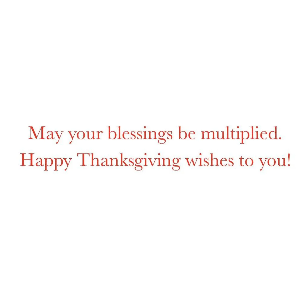 Hearts Full of Thanks Thanksgiving Card - Image 2