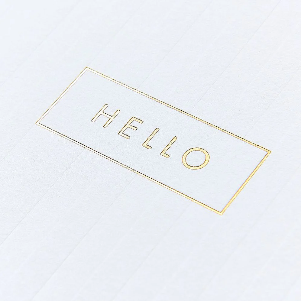 Hello Stripe Thank You Card Set - Image 3