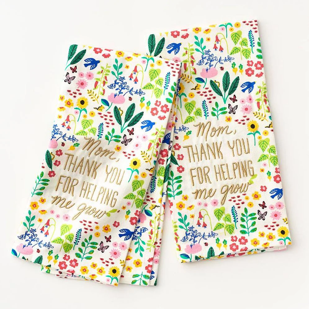 Helping Me Grow Garden Tea Towels